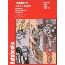 Triumph 1300 1500 1965-73 Autobooks Workshop Manual 870 (image for) Triumph 1300 1500 1965-73 Autobooks Workshop Manual 870