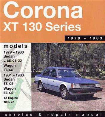 Toyota Corona XT 130 1979 - 1983 Gregorys Repair Manual (image for) Toyota Corona XT 130 1979 - 1983 Gregorys Repair Manual