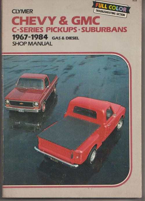 Chevy GMC C Series Pickups 1967-1981 Clymer Shop Manual (image for) Chevy GMC C Series Pickups 1967-1981 Clymer Shop Manual