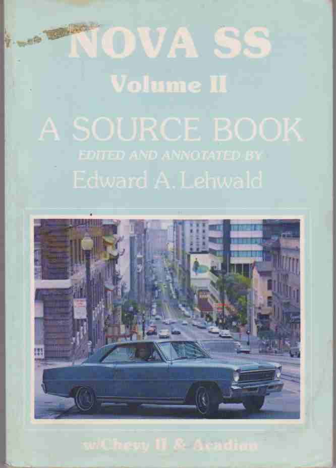 Nova SS Source Book Vol 2 9780934780582 (image for) Nova SS Source Book Vol 2 9780934780582