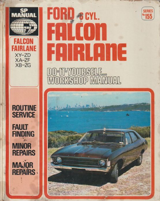 Ford Falcon XY, XA, XB / Fairlane ZD, ZF, ZG 6 cylinder 1970 - 1 (image for) Ford Falcon XY, XA, XB / Fairlane ZD, ZF, ZG 6 cylinder 1970 - 1