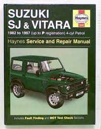 Suzuki SJ410/SJ413 (82-97) and Vitara Service and Repair Manual (image for) Suzuki SJ410/SJ413 (82-97) and Vitara Service and Repair Manual
