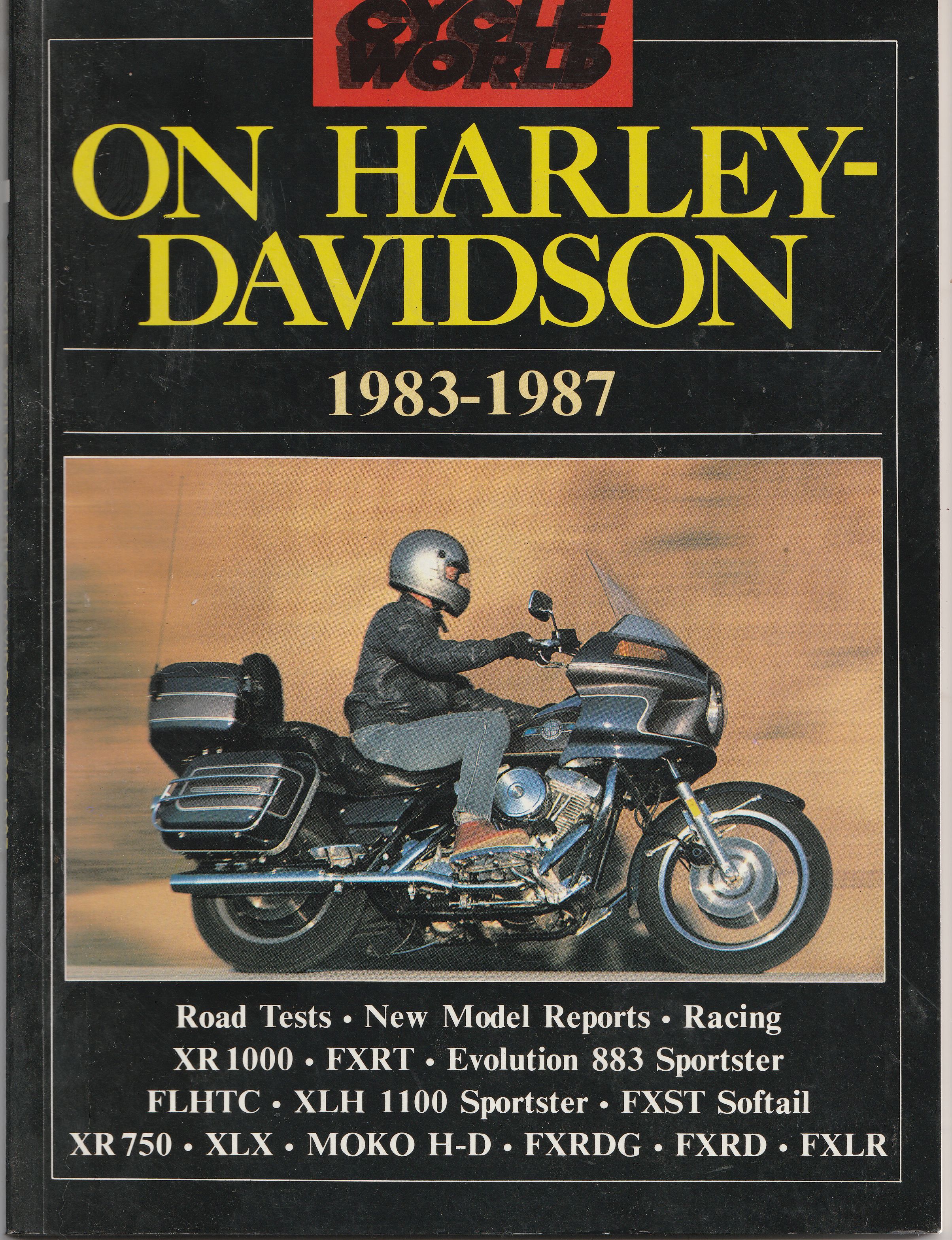 Cycle World on Harley-Davidson, 1983-87, 1869826531 (image for) Cycle World on Harley-Davidson, 1983-87, 1869826531
