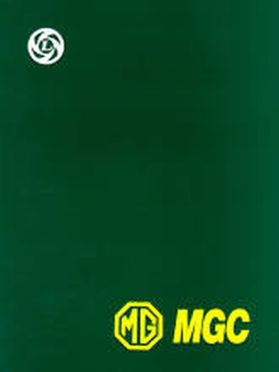 MG MGC Factory Workshop Manual: , AKD 7133 AKD7133 MG MGC Factory Workshop Manual: , AKD 7133 AKD7133