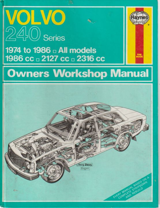 Volvo 240 Series 1974 To 1986 All Models Owners Workshop Manua (image for) Volvo 240 Series 1974 To 1986 All Models Owners Workshop Manua