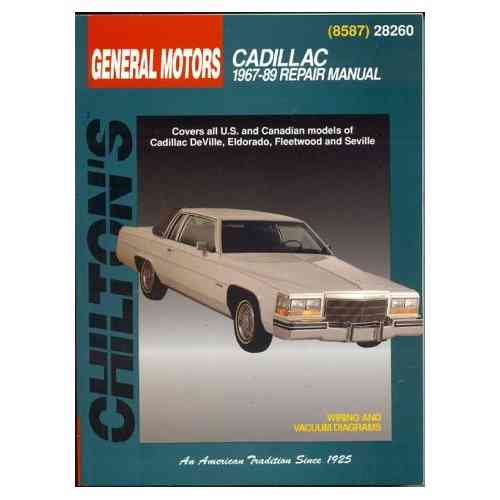 GM Cadillac 1967-89 Repair Manual (Total Car Care) 2860 (image for) GM Cadillac 1967-89 Repair Manual (Total Car Care) 2860