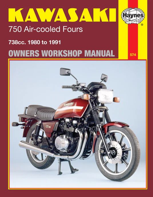 Kawasaki 750 Air-Cooled Fours Owners Workshop Manual : 1980-91 (image for) Kawasaki 750 Air-Cooled Fours Owners Workshop Manual : 1980-91