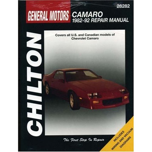 Chevrolet Camaro 1982-92 Repair Manual (Total Car Care) 28282 (image for) Chevrolet Camaro 1982-92 Repair Manual (Total Car Care) 28282