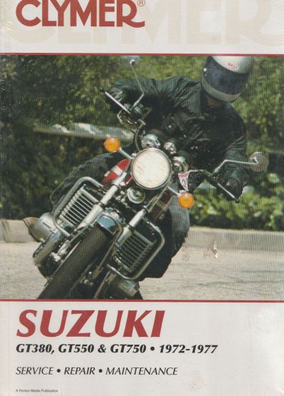 Suzuki 380-750cc Triples, 1972-1977 Clymer Service, Repair, & M (image for) Suzuki 380-750cc Triples, 1972-1977 Clymer Service, Repair, & M