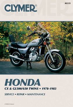 Honda CX and GL500/650 Twins 1978-1983 Item ID: M335 (image for) Honda CX and GL500/650 Twins 1978-1983 Item ID: M335