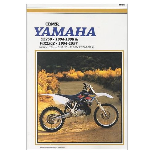 Yamaha YZ250 1994-1998 WR250Z, 1994-1997 Service, Repair Mainten (image for) Yamaha YZ250 1994-1998 WR250Z, 1994-1997 Service, Repair Mainten