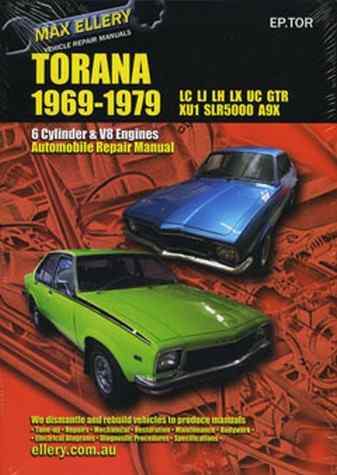 Holden Torana LC, LJ, LH, LX, UC, XU1 SLR5000 A9X 1969-79 (image for) Holden Torana LC, LJ, LH, LX, UC, XU1 SLR5000 A9X 1969-79