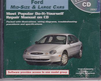 Ford 1983-1999 Mid- And Full-Size Cars Shop Manual CD (image for) Ford 1983-1999 Mid- And Full-Size Cars Shop Manual CD
