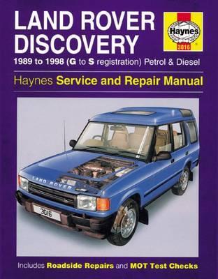 Land Rover Discovery 1989-1998 Haynes Service and Repair, (image for) Land Rover Discovery 1989-1998 Haynes Service and Repair,