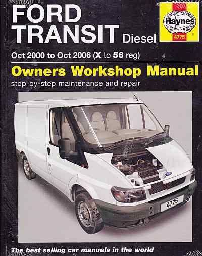 Ford Transit Diesel Oct 2000 To Oct 2006 Haynes Repair Manual (image for) Ford Transit Diesel Oct 2000 To Oct 2006 Haynes Repair Manual