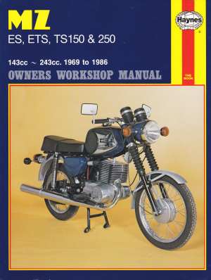MZ ES ETS TS 150 and 250 1969-88 Owners Workshop Manual 253 (image for) MZ ES ETS TS 150 and 250 1969-88 Owners Workshop Manual 253