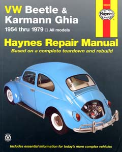 VW Beetle and Karmann Ghia (1954-79) Automotive Repair Manual (H (image for) VW Beetle and Karmann Ghia (1954-79) Automotive Repair Manual (H