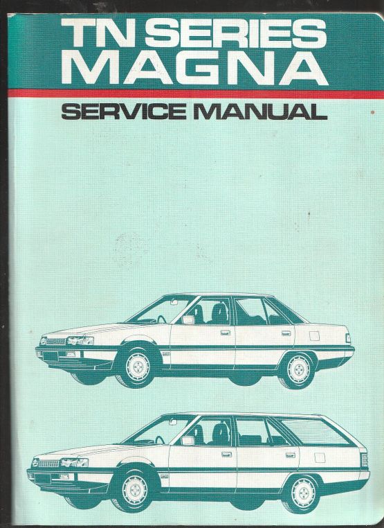 Mitsubishi Magna TN Series Service Manual Inc 1988 Specificati (image for) Mitsubishi Magna TN Series Service Manual Inc 1988 Specificati