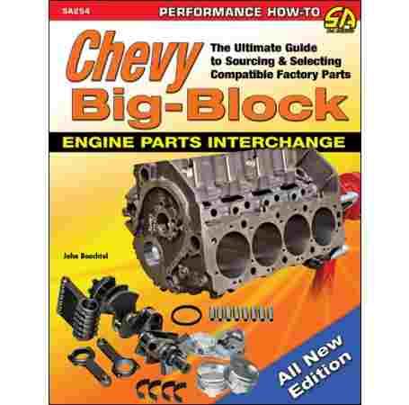 Chevy Big-Block Engine Parts Interchange: The Ultimate Guide to (image for) Chevy Big-Block Engine Parts Interchange: The Ultimate Guide to