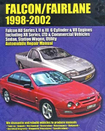 Ford Falcon/Fairlane (AU Series 1, 2 & 3) 1998 - 2002 Automobile (image for) Ford Falcon/Fairlane (AU Series 1, 2 & 3) 1998 - 2002 Automobile