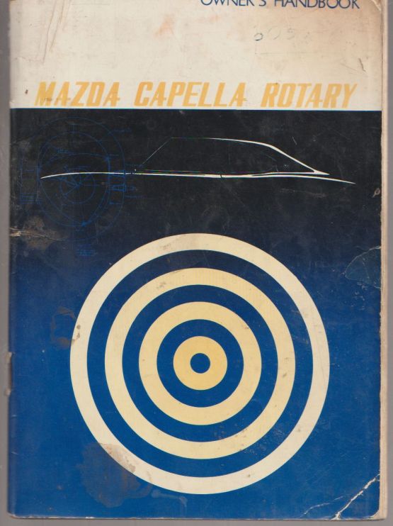 Mazda Capella Rotary Owners Handbook (image for) Mazda Capella Rotary Owners Handbook