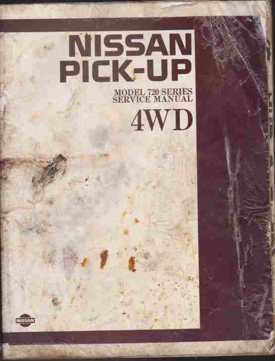 Nissan Pick-up (720)4WD Service Manual Supplement SM0E720SG0 (image for) Nissan Pick-up (720)4WD Service Manual Supplement SM0E720SG0