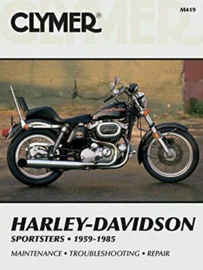 Harley-Davidson Sportsters 1959 - 1985 Workshop Manual (image for) Harley-Davidson Sportsters 1959 - 1985 Workshop Manual