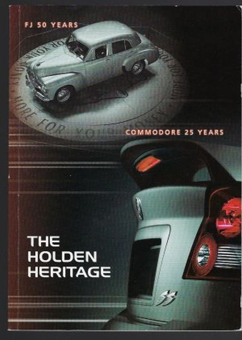 The Holden Heritage FJ 50 Years Commodore 25 Years, : 09470795 (image for) The Holden Heritage FJ 50 Years Commodore 25 Years, : 09470795