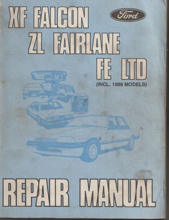 Falcon Fairlane LTD ' XF, ZL, FE (Incl. 1986 Models) Part No. (image for) Falcon Fairlane LTD ' XF, ZL, FE (Incl. 1986 Models) Part No.