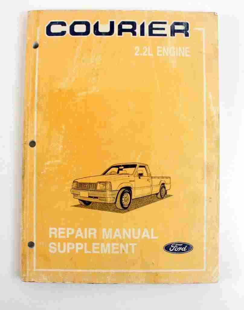 Ford Courier 2.2 Engine Supplement 1987 - 1988 F127-10-871 Ford Courier 2.2 Engine Supplement 1987 - 1988 F127-10-871