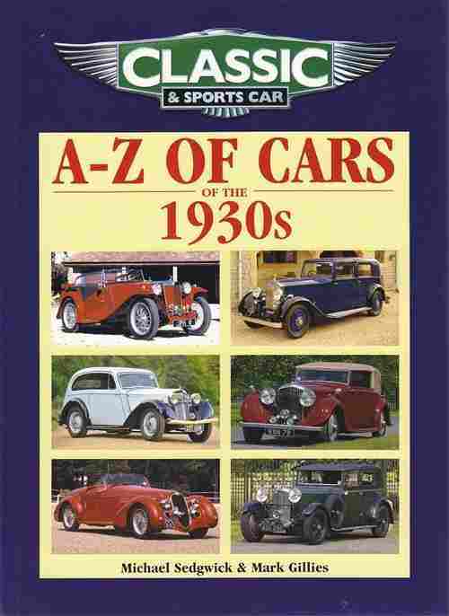 Classic and Sports Car Magazine A-Z of Cars of the 1930s (image for) Classic and Sports Car Magazine A-Z of Cars of the 1930s