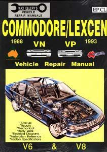 Holden Commodore. Toyota Lexcen VN VP 1988 - 1993 Workshop Manua (image for) Holden Commodore. Toyota Lexcen VN VP 1988 - 1993 Workshop Manua