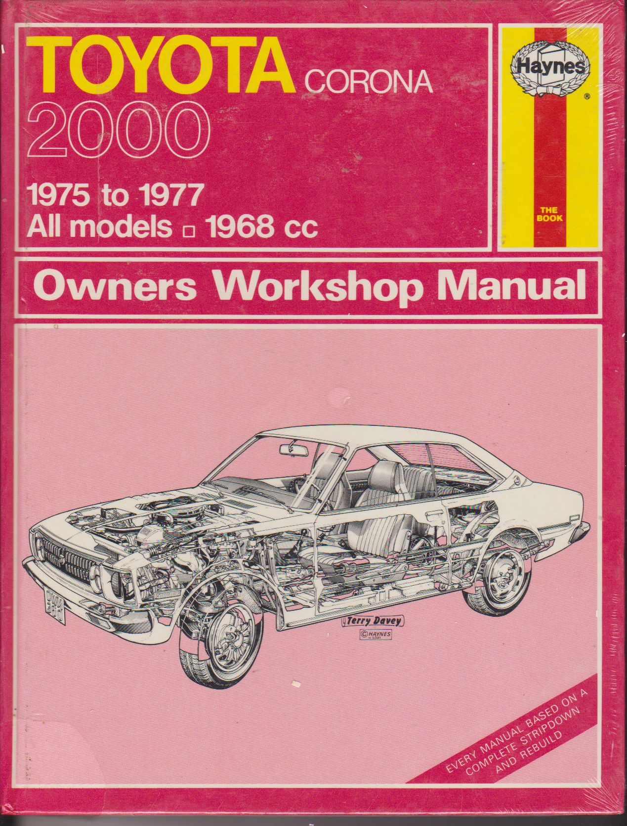 Toyota Corona 2000 1975-77 Owners Workshop Manual (image for) Toyota Corona 2000 1975-77 Owners Workshop Manual
