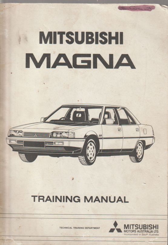 Mitsubishi Magna Training Manual (image for) Mitsubishi Magna Training Manual