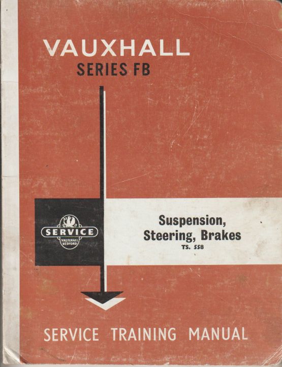 Vauxhall Series FB Service Training Manual Suspension, S (image for) Vauxhall Series FB Service Training Manual Suspension, S