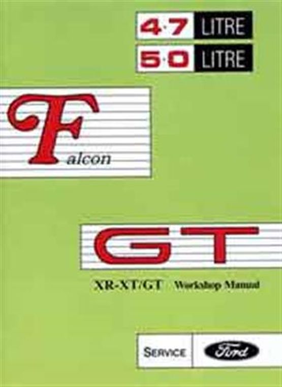 Falcon XR / XT GT Repair Manual supplement WM4S (image for) Falcon XR / XT GT Repair Manual supplement WM4S