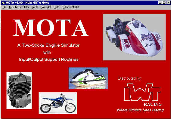 The world's leading 2-stroke engine simulation software now runs on your WindowsÃ‚Â® PC.  Millions Of Tuning Variations Possible Design Exhausts That Work Design Engine Porting Full Cycle Simulation Display HP  & Torque Curves Accepts 3.5cc To 500cc Engines Runs 500 to 30000 RPM