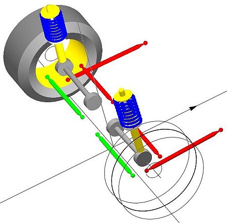 Tri-link strut [Rear]