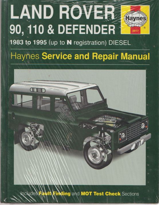 Land Rover 90, 110 and Defender (1983 - 2007) Diesel Haynes Ser (image for) Land Rover 90, 110 and Defender (1983 - 2007) Diesel Haynes Ser