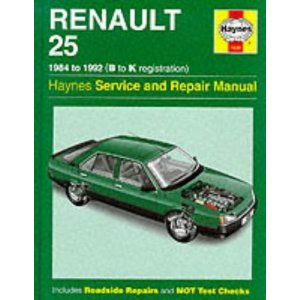 Renault 25 Service Repair Manual (Haynes Service and Repair Manu (image for) Renault 25 Service Repair Manual (Haynes Service and Repair Manu