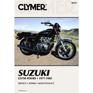 Suzuki GS750 Fours 1977-1982 Repair Manual M370 (image for) Suzuki GS750 Fours 1977-1982 Repair Manual M370