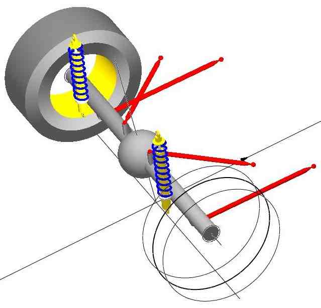 Live axle or deDion 4 Trailing links